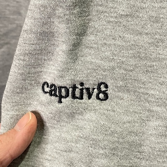 NWT Alo Yoga Men’s Gray Everday Full Zip Hoodie Hooded Sweatshirt - Picture 8 of 10